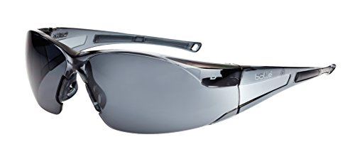 Bolle RUSHPSF One Size Smoked Glass Rush Safety Spectacles - Grey