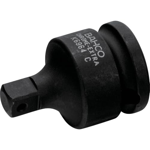 Bahco K6964C Adaptor, Black, 3/8-1/2-Inch