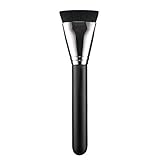 Toraway Professional Cosmetic Flat Contour Brush Face Blend Makeup Brush Black (Black)
