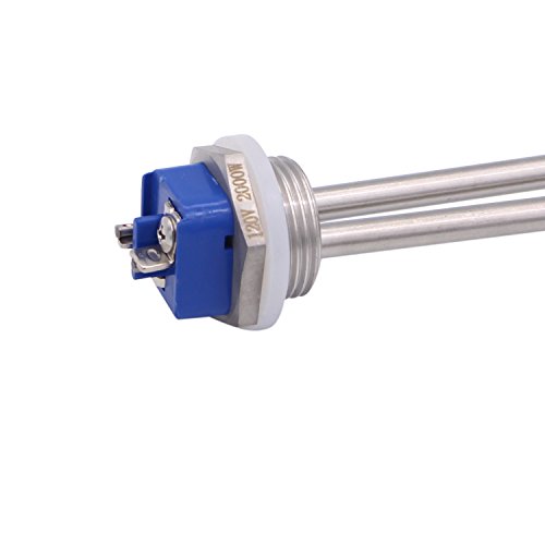 DERNORD 120V 2000W Immersion Water Heater Submersible Heating Element