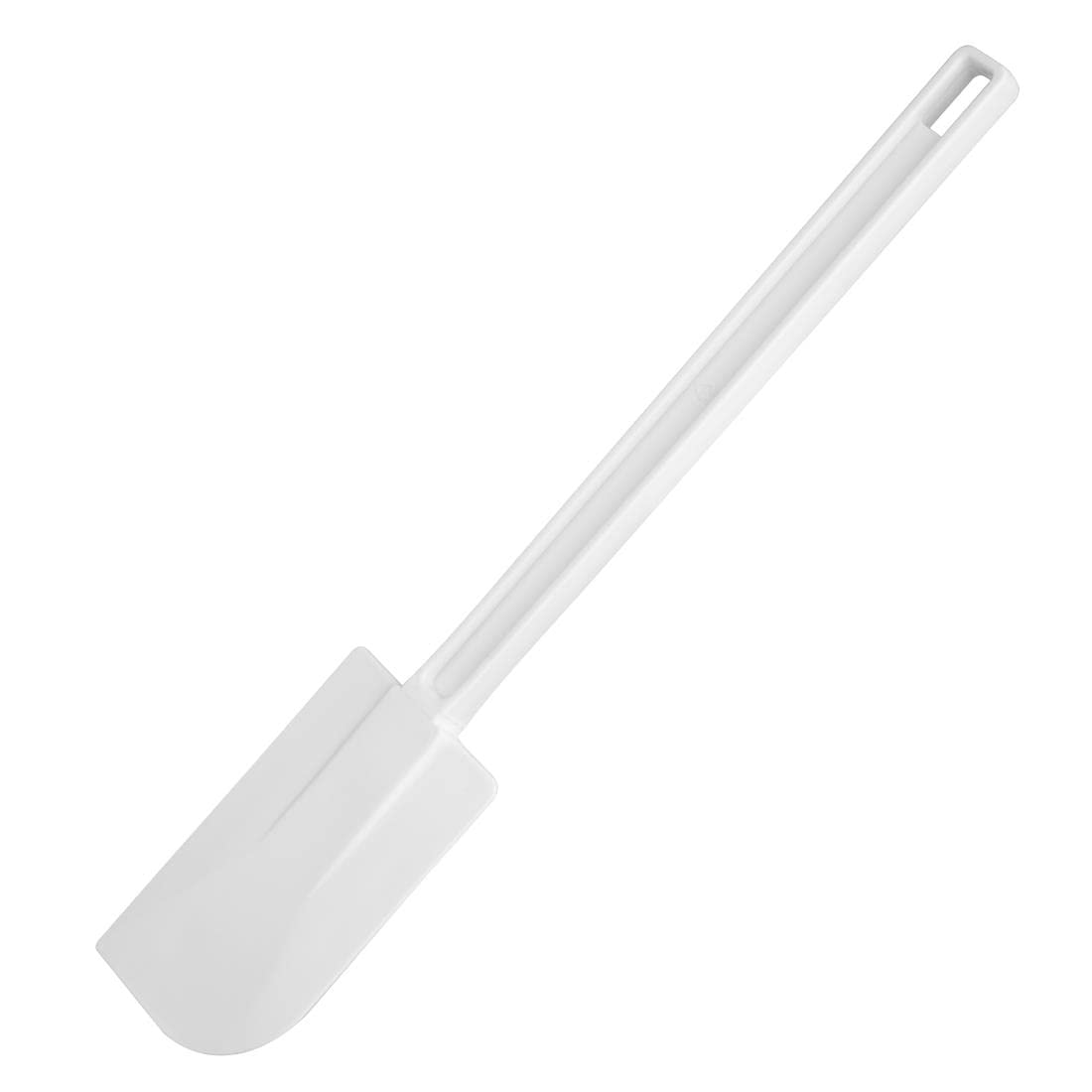 Vogue 12733 Rubber Ended Spatula 14In 355mm Kitchen Baking Mixing Turner Utensils, White