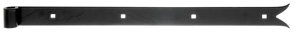 GAH-Alberts Shutter Hinge Straight with Pronged End Rolle 14 mm / 500 x 35 mm Black