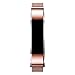 Pumsun Magnetic Loop Band For Fitbit Alta Smart Watch, Stainless Steel (Pink)