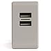 USB Wall Charger Dual Port 4.8A/24W High Output (White Limefuel L48WCW) Foldable Portable Rapid Travel Charger for iPhone 6, 6+, 5S, 5C, 5, 4S, 4; iPad 5, Air, Mini; iPod Touch, Nano; Samsung Galaxy S4, S3, S2, Galaxy Note; Kindle; LG G2; PS 4; Nexus 5, 7, 10; Motorola Droid Razr Maxx; Blackberry; Nook Color; Bluetooth Speakers & Headsets; Nokia Lumia 2520; HTC One X V S