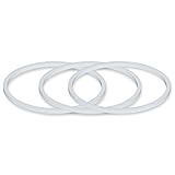 3-Pack Hydro Gaskets Seals Replacement for Hydro Flask Wide Mouth Flip Lid Cap, BPA-Free Rubber Stoppers