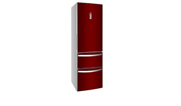 Haier AFD631GR Independiente 308L A+ Rojo nevera y congelador ...