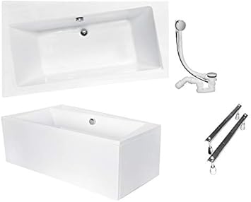 Besco Infinity Badewanne 150 X 90 Cm Acryl Set Schurze Siphon Wanne Ecke Eckbadewanne Weiss Design Modern Ablaufgarnitur Links Wanne Schurze Ablauf Fusse Amazon De Baumarkt