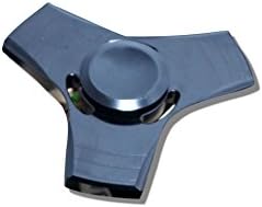 HSPINNER 360 Degree Rotation Metal Triangle Hand Spinner Ultra DurableEDC Fidget Toy Black