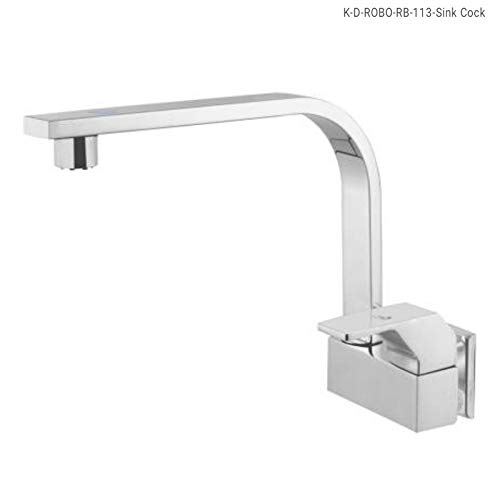 Dbi Robo Hard Chrome Finish Sink Cock Nose Quarter Turn Brass Sink