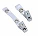 DE Metal Badge Clips with PVC Straps - 100/pack..