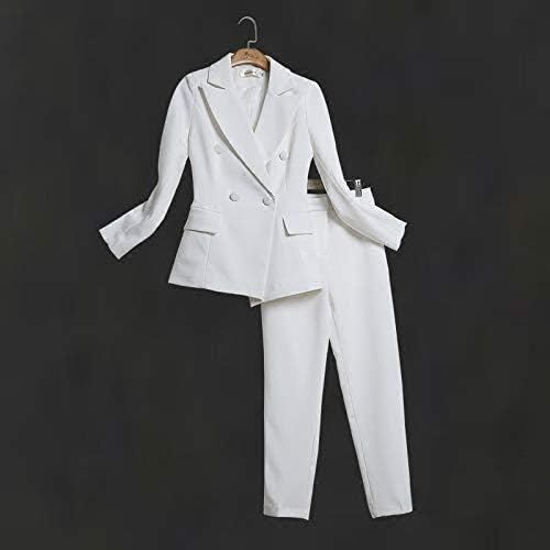 amazon white pants suit