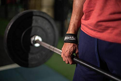 Lifting Wrist Straps Pair (2 Straps) 23,6 inch Made of Heavy-Duty Cotton for Weightlifting Bodybuilding Powerlifting MMA Strength Training Deadlifts Cotton Padded Great for Men or Women