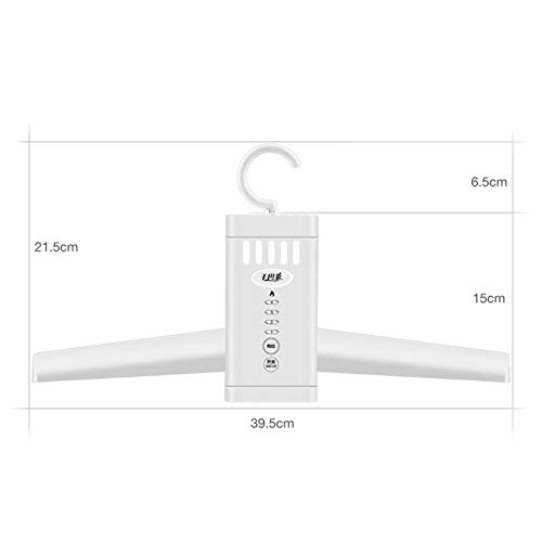 Topaty 100-240V Portable Dryer Foldable Clothes Hanger and Shoe Dryer with HOT and Cold Drying Technology Safely Dry Refresh Eliminate Wrinkles and Odor Gentle Quiet Easy to Use - Thumbnail 5