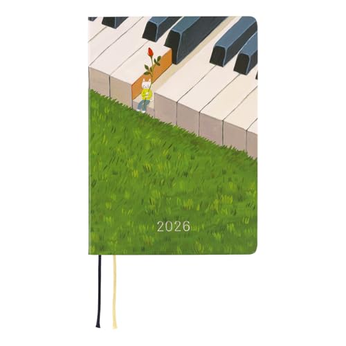 ほぼ日手帳 2026 HON 英語版 久保田寛子/和音待ち [A6/1日1ページ/1月/月曜はじまり]
