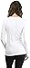 ToBeInStyle Women's Cotton-Blend Crew-Neck Staple Top with Long Sleeves - White - M