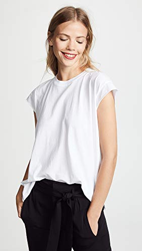white vintage tee