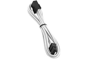 CableMod Classic ModFlex Sleeved 8-pin PCI-e Extension (White, 45cm)