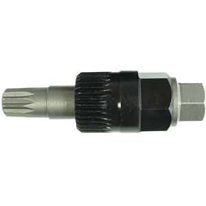 Herramienta Polea Alternador Juego Insertos Extracortos Alkan M10 XZN Y T50 TX - Para Alternador, Polea, 33 Dientes, 3 Piezas Llaves Xzn Torx Alternador Cortas