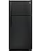 Kenmore 60509 18 cu. ft. Top Freezer Refrigerator with Glass Shelves in Black, includes delivery and hookup