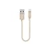 Belkin Metallic Lightning to USB Cable - MFi-Certified iPhone Charging Cable for iPhone Xs, XS Max, XR, X, 8/8 Plus and More (6-inches), Gold
