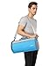 MIER Barrel Travel Sports Bag for Women and Men Small Gym Bag with Shoes Compartment 20 Inches, Blue