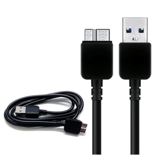 NTQinParts Replacement PC USB3.0 Data Sync Power Charger Cable for Epson Workforce ES-200 ES-300W ES-300WR Color Portable Document Scanner