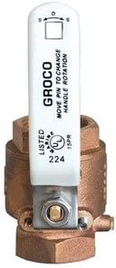 Groco Full-Flow In-Line Ball Valves Ibv Series - Bronze