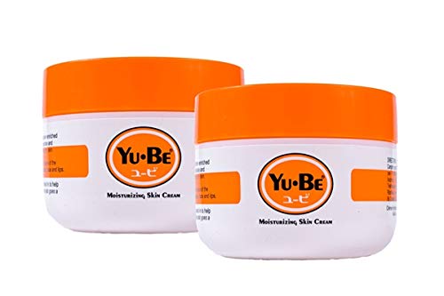 Amazon Com Yu Be Moisturizing Skin Cream Jar Duo Paraben Free Deeply Hydrating Moisturizer For Extra Dry Skin Healing And Non Greasy Skin Cream For Day Night 2 X 2 2 Fl Oz Premium