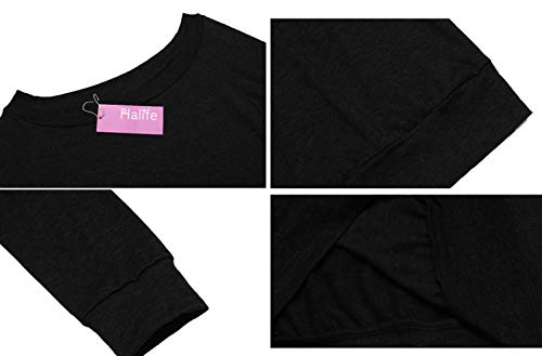 5 Halife+Womens+Sleeve+Shoulder+Blouse
