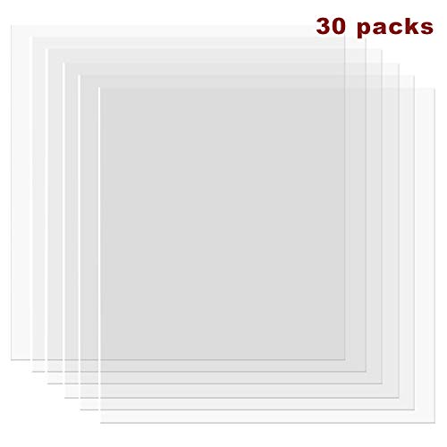 30 Pack 4 mil Blank Stencil Material Mylar Blank Sheets for Stenciling Airbrush Painting Tracing Fabric Templates,12 x 12 Inch - Thumbnail 7