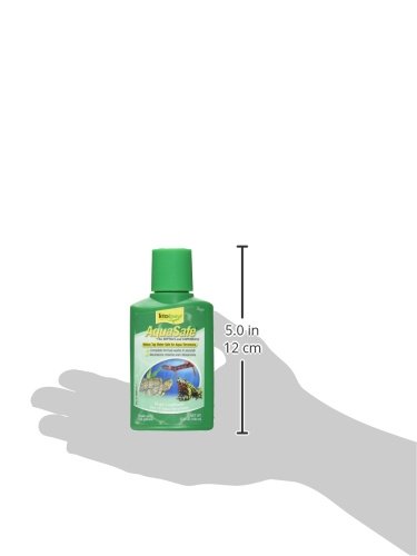 TETRAFAUNA AQUASAFE FOR REPTILES AND AMPHIBIANS 3.38 OZ, AQUA-TERRARIUM WATER CONDITIONER, MAKES TAP WATER SAFE