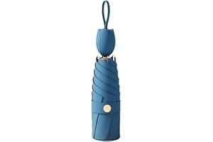 miliyadexin Mini Umbrella For Purse, Small Travel Umbrella Compact Waterproof Umbrella for Light Rain, Suitable for Women Purse and Pocket