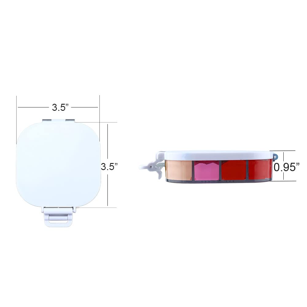 Transon Box Mua Transon Paint Saver Storage Palette Box 16well Portable Airtight ...