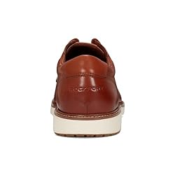 Rockport Men's Cacey Oxford, Dark Natural Leather, 12