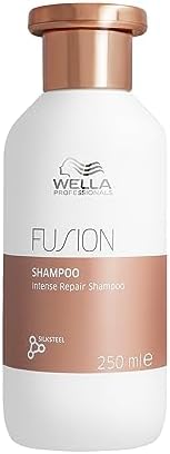 Fusion Shampoo - Tecnologia Wella Professionals per capelli setosi - Shampoo professionale per capelli con aloe vera e vitamina E 250ml