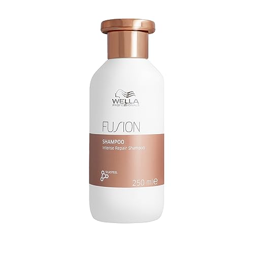 Fusion Shampoo - Tecnologia Wella Professionals per capelli setosi - Shampoo professionale per capelli con aloe vera e vitamina E 250ml