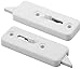 Prime-Line F 2737 2-9/16 In., White Plastic, Spring-Loaded Tilt Latch (1 Pair)