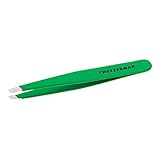 Tweezerman  Slant Tweezer, Green Apple