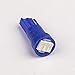 12pcs T5 74 Wedge 3-SMD LED Lights Instrument Panel Indicator Bulb Gauge Cluster Lamps Blue