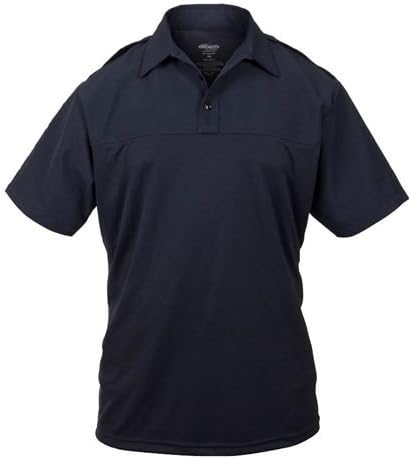Elbeco Mens Navy, Uv1 Undervest Short Sleeve Shirt - UVS102-S