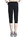 Hopgo Women's Quick Dry Outdoor Capri Pants Lightweight Cargo Pants Crop Hiking Pants