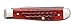 Case WR XX Pocket Knife Pocket Worn Old Red Bone Mini Trapper Item #784 - (6207 SS) - Length Closed: 3 1/2 Inches