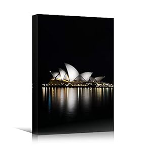 signwin Canvas Wall Art Building Cityscape Cityscape Colorful...