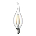 LIGHTSTORY CA11 1.8W LED Filament Bulb - LED Candelabra 25W Equivalent, E12 Base 2700K, Non-dimmable