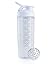 BlenderBottle SportMixer Signature Sleek Shaker Bottle, Clamshell White, 28-Ounce primary