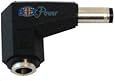 BiXPower LC52 - Right Angle Connector Converter for 5.5 x 2.1mm Power Connector - LC52