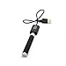 Nasin USB Cable Charger with Adapter for Ecigarette Battery(Black)