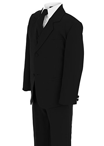 Gino Giovanni Black Formal Baby Suit Size Medium 6-12 Month (Medium)