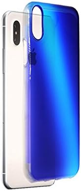 Dyed iPhone X Case Perfect Feel Soft TPU by DyeCase (( Japan Anti Slip Ultra Thin Slim Fit Case Silicone Gradient Case Ombre Tie Dye Streetwear Japanese Anime Manga Art Cosplay )) - Light Saber