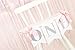 Pink and Silver First Birthday High Chair Banner With Bows